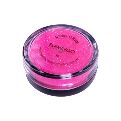Blushing Rose cosmetics flamingo loose glitter