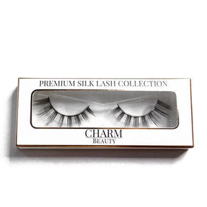 Charm beauty blook silk lashes in packaging