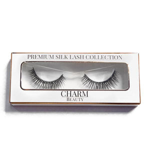 Charm beauty majesty silk lashes in packaging
